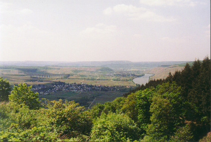 trier- mosel valley from A1.JPG (73558 bytes)